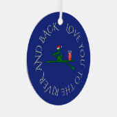 Weihnachtsbaum für Foto-Weihnachtslieder Ornament Aus Metall (Vorderseite Rechts)