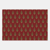 Weihnachtsbaum für Männer Geschenkpapier Set (Vorderseite 2)