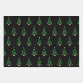 Weihnachtsbaum für Männer Geschenkpapier Set (Vorderseite)