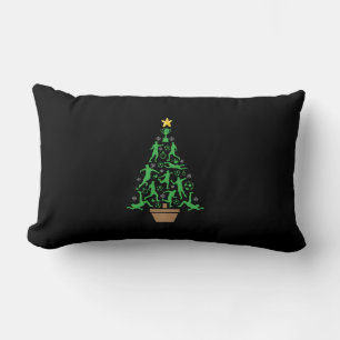 Weihnachtsbaum für Männer Lendenkissen