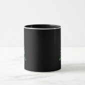 Weihnachtsbaum für Männer Tasse (Zentrum)
