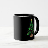 Weihnachtsbaum für Männer Tasse (VorderseiteRechts)