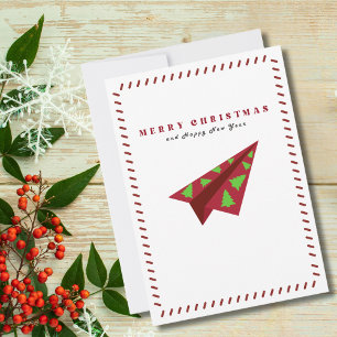 Weihnachtsbaum für Papierflugzeuge - Minimalist