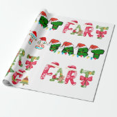 Weihnachtsbaum Furzen Spaß Geschenkpapier (Ungerollt)