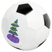 Weihnachtsbaum Fußball (Dreiviertel)