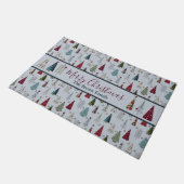 Weihnachtsbaum Fußmatte (Schrägansicht)