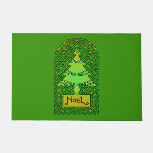 Weihnachtsbaum Fußmatte (Vorderseite)