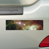 Weihnachtsbaum-Galaxie Autoaufkleber (Auf Auto)