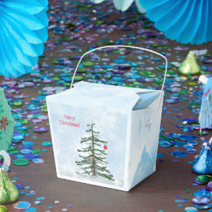Weihnachtsbaum-Gefälligkeitsbox Geschenkschachtel
