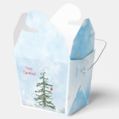 Weihnachtsbaum-Gefälligkeitsbox Geschenkschachtel (Geöffnet)