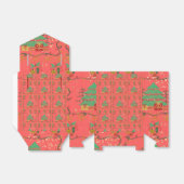 Weihnachtsbaum-Gefälligkeitsbox Geschenkschachtel (Ungefaltet)