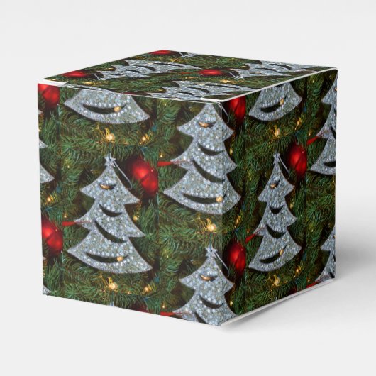 Weihnachtsbaum-Gefälligkeitsbox Geschenkschachtel (Vorderseite)