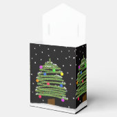 Weihnachtsbaum-Gefälligkeitsbox Geschenkschachtel (Geöffnet)