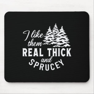 Weihnachtsbaum gefällt mir sehr dick und sprucey mousepad