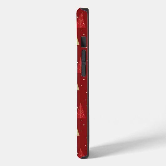 Weihnachtsbaum-Gehäuse Case-Mate iPhone Hülle (Rückseite / Links)