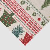 Weihnachtsbaum Gemustert Seidenpapier (Detail)