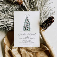 Weihnachtsbaum Gender Reveal Baby Shower