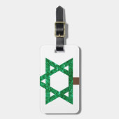 Weihnachtsbaum Gepäckanhänger (Vorderseite vertikal)