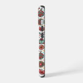 Weihnachtsbaum Geschenk Muster iPhone 15 Fall Hülle (Linke Seite)