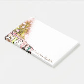 Weihnachtsbaum, Geschenk Post-it Klebezettel (angewinkelt)