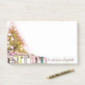 Weihnachtsbaum, Geschenk Post-it Klebezettel (Auf Schreibtisch)