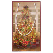 Weihnachtsbaum-Geschenk-Tasche Kleine Geschenktüte (Rückseite)