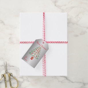 Weihnachtsbaum Geschenkanhänger