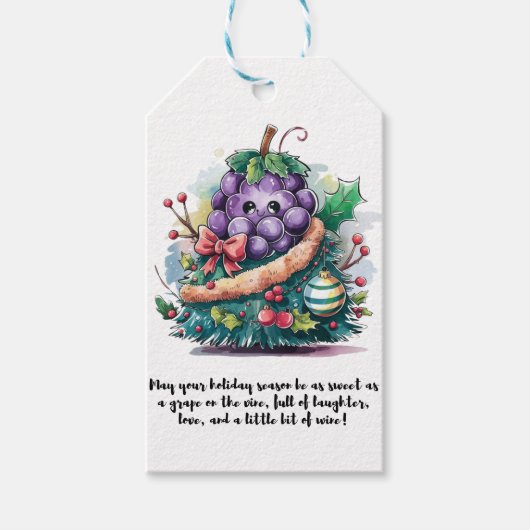 Weihnachtsbaum Geschenkanhänger (Vorderseite)