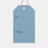 Weihnachtsbaum Geschenkanhänger (Rückseite)