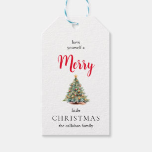 Weihnachtsbaum Geschenkanhänger