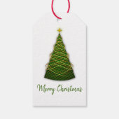 Weihnachtsbaum Geschenkanhänger (Rückseite)