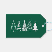 Weihnachtsbaum Geschenkanhänger (Vorderseite (Horizontal))