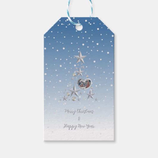 Weihnachtsbaum Geschenkanhänger (Vorderseite)
