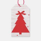 Weihnachtsbaum Geschenkanhänger (Rückseite)