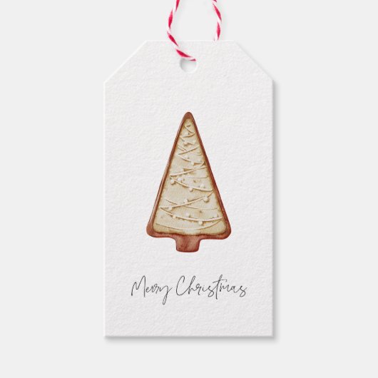 Weihnachtsbaum Geschenkanhänger (Vorderseite)