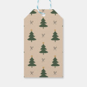 Weihnachtsbaum Geschenkanhänger (Rückseite)