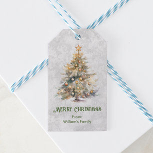 Weihnachtsbaum Geschenkanhänger