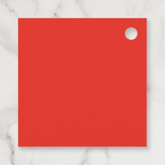 Weihnachtsbaum Geschenkanhänger (Rückseite)