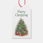 Weihnachtsbaum Geschenkanhänger (Vorderseite)
