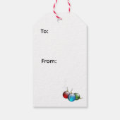 Weihnachtsbaum-Geschenkanhänger Geschenkanhänger (Rückseite)