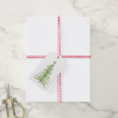 Weihnachtsbaum-Geschenkanhänger Geschenkanhänger (Mit Garn)