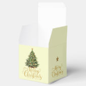 Weihnachtsbaum Geschenkbox Merry Christmas Geschenkschachtel (Geöffnet)
