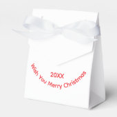 Weihnachtsbaum-Geschenkboxen Geschenkschachtel (Vorderseite)