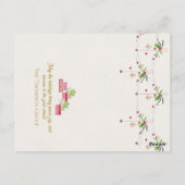 Weihnachtsbaum & Geschenke Feierliche Feiertage Postkarte (Rückseite)