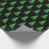 Weihnachtsbaum + Geschenke Geschenkpapier (Ecke)