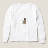 Weihnachtsbaum & Geschenke Kinder Langarmshirt (Design Rückseite)