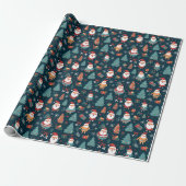 Weihnachtsbaum Geschenke Muster Geschenk Geschenkpapier (Ungerollt)