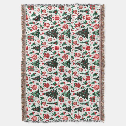 Weihnachtsbaum, Geschenke, Zuckerrohr Decke (Vorderseite Vertikal)