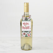 Weihnachtsbaum, Geschenke, Zuckerrohr Flaschenanhänger (Auf Flasche)