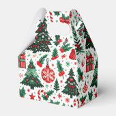 Weihnachtsbaum, Geschenke, Zuckerrohr Geschenkschachtel (Rückseite)